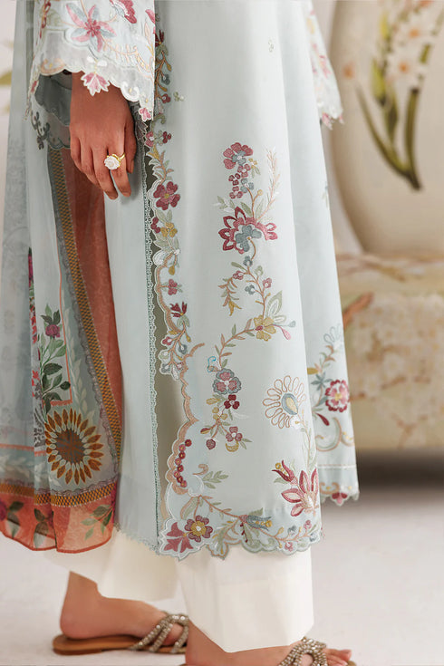 Iznik Embroidered Lawn suit UE-679