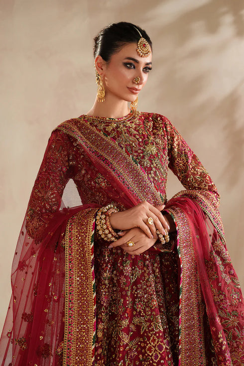 Baroque Embroidered Net Suit UF-4370