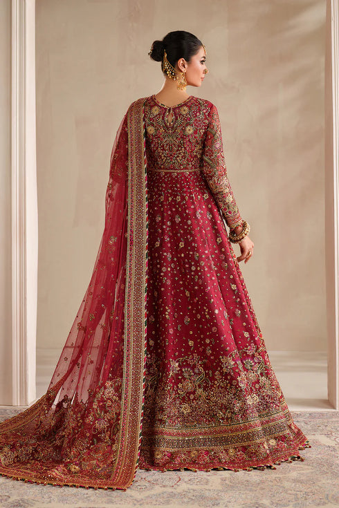 Baroque Embroidered Net Suit UF-4370
