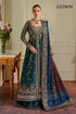 Baroque Embroidered Chiffon 3 piece suit CH13-03