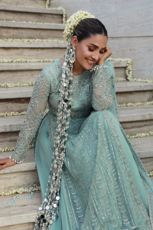 Gulmina Embroidered Chiffon Suit Aimal