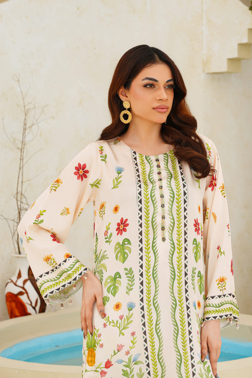 Attire Designer Digital Printed Silk 2PC Suit AD-02