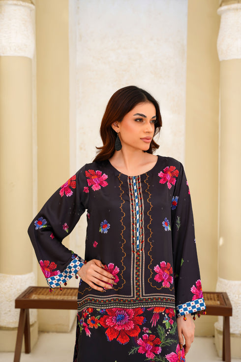 Attire Designer Digital Printed Silk 2PC Suit AD-03