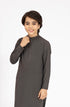 MTJ CHARCOAL BLENDED KURTA PYJAMA