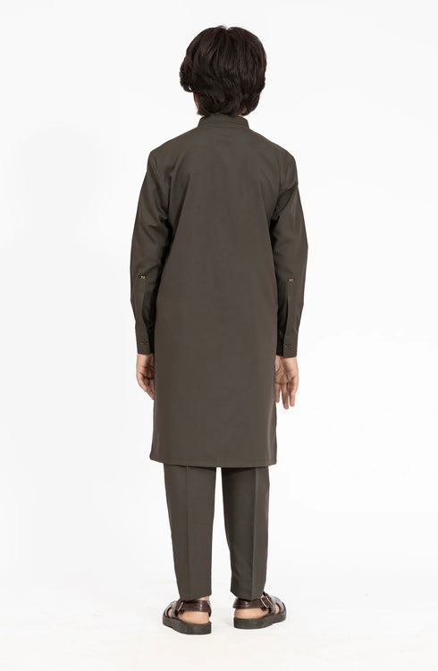 MTJ OLIVE-GREEN KURTA PAJAMA