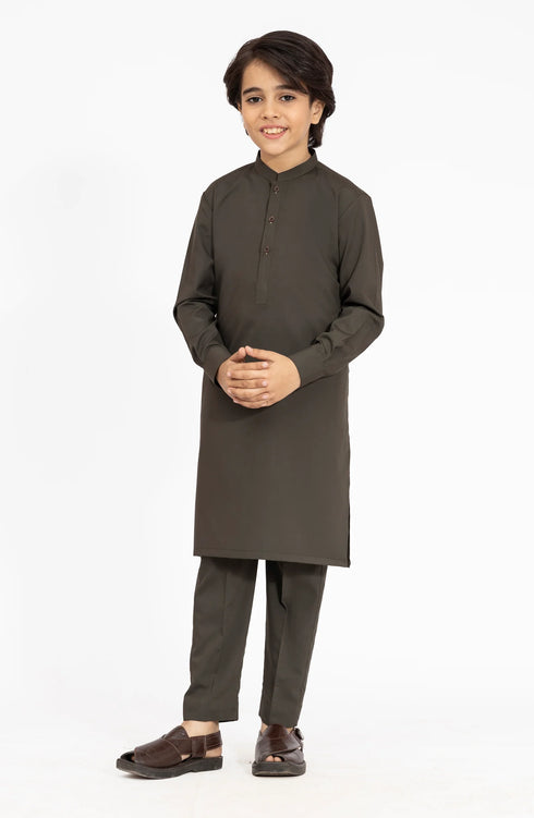 MTJ OLIVE-GREEN KURTA PAJAMA