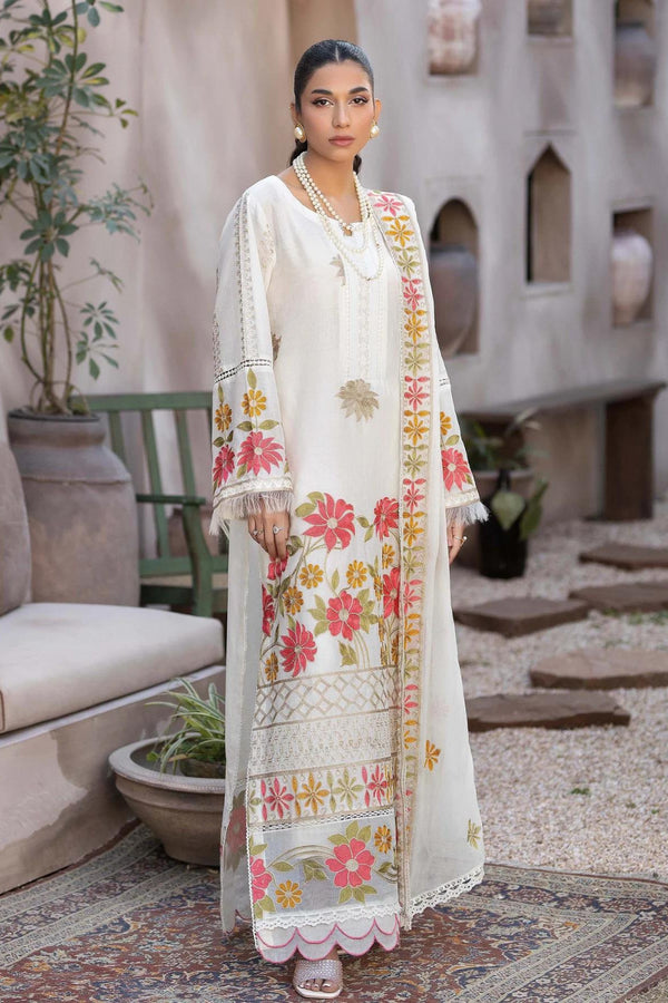 Adan Libas Embroidered Lawn 3 Piece suit 5849