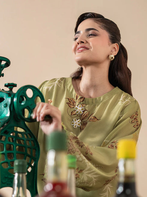 Allys Printed Lawn 2PC Suit DRIZZLE- Pakistani Dresses