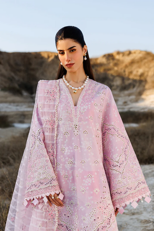 Emaan Adeel Embroidered Lawn Suit SUMMER SORBET