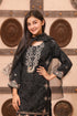 UB Fashion Embroidered Organza 3 Piece Suit UB-106K