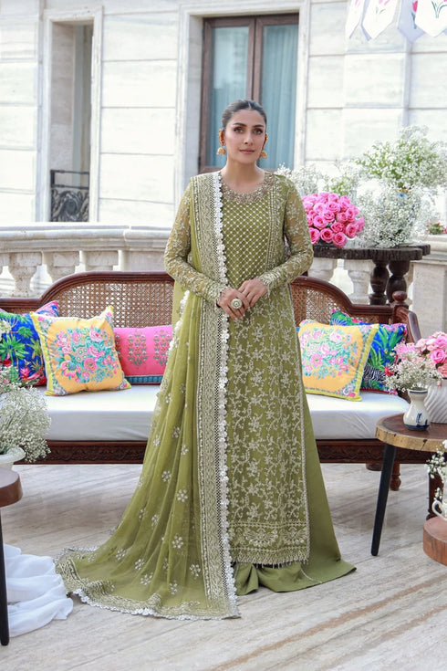 Gulmina Embroidered Chiffon Suit Abeeha
