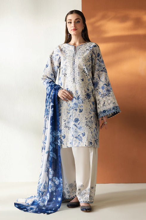 Baroque Embroidered Lawn suit UF-4429