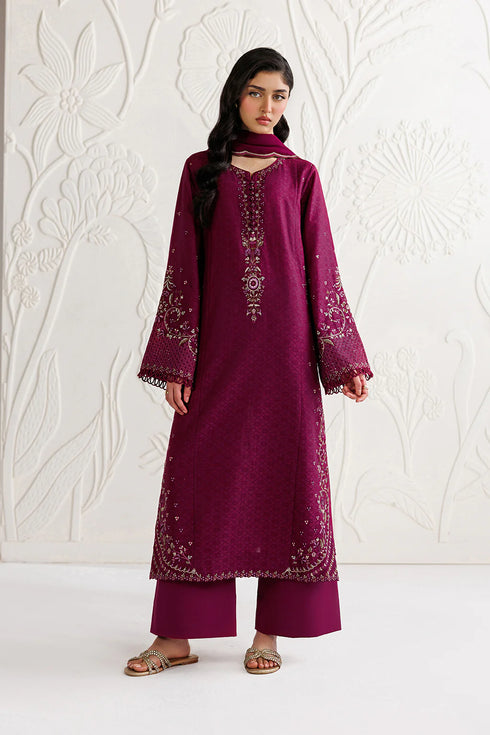 Iznik Embroidered Lawn suit UE-684