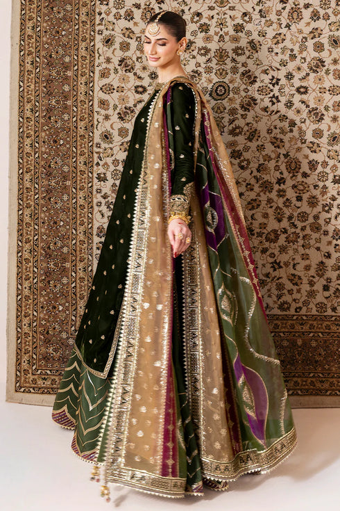 jazmin Embroidered Velvet Suit CVF D-09