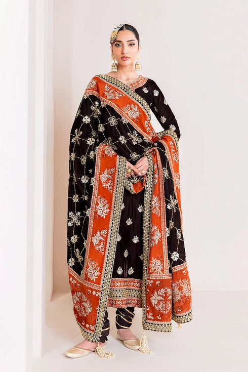 Alizeh Embellished Velvet Suit AF-VLT-2224-Sabaat