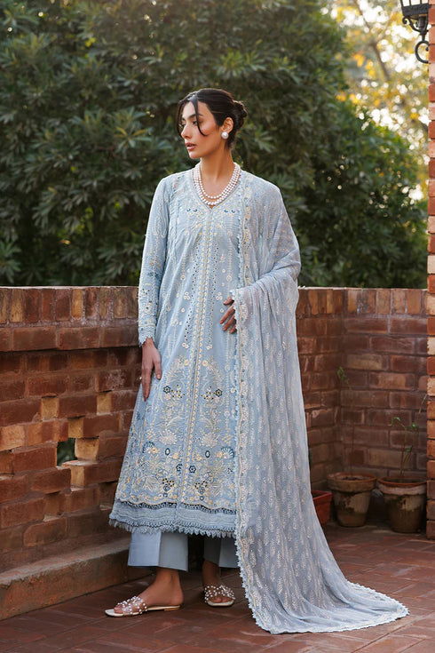 Emaan Adeel Embroidered Lawn Suit BLISSFUL DREAMS