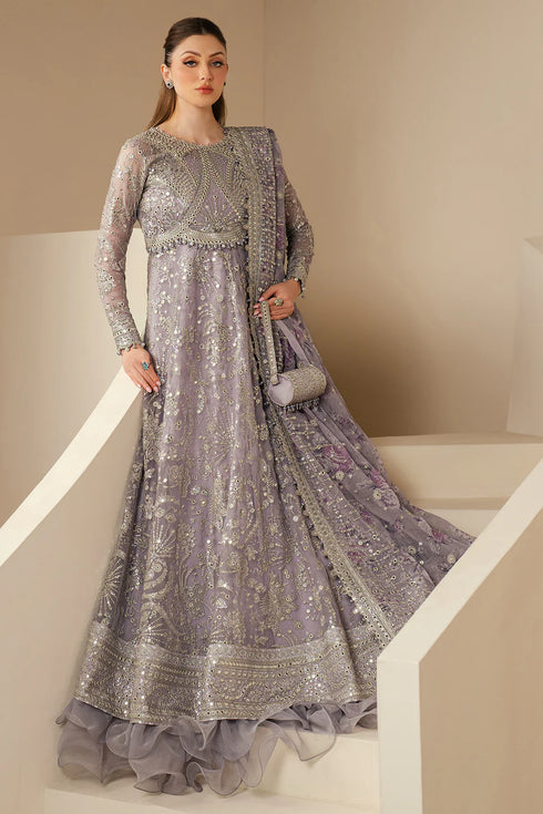 Jazmin Embroidered Chiffon Suit WF'25-05