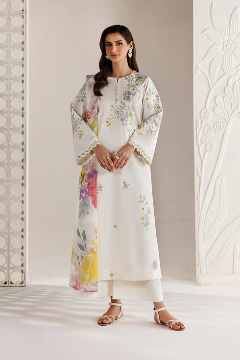 Iznik Embroidered Lawn suit UE-683