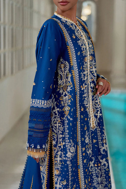 Sobia Nazir Embroidered Luxury Lawn suit Design 8A