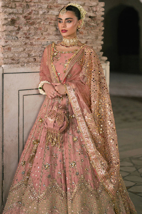 Mohsin Naveed Ranjha Embroidered Net Suit Khushboo