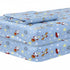 Cot Bed Sheets Super Soft Breathable Polycotton Fitted Sheet - Space Blue