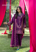 Asim Jofa Embroidered Lawn 3 Pcs Suit AJULW-07