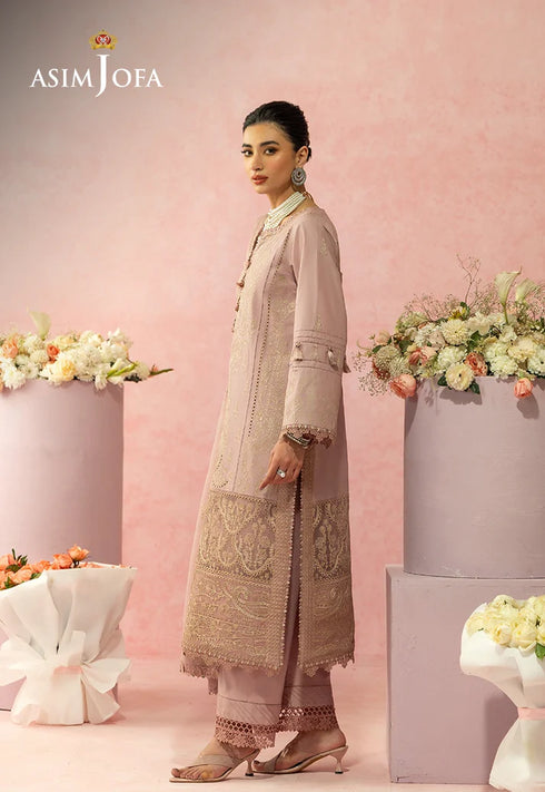 Asim Jofa Embroidered Lawn 3 Pcs Suit AJULW-11
