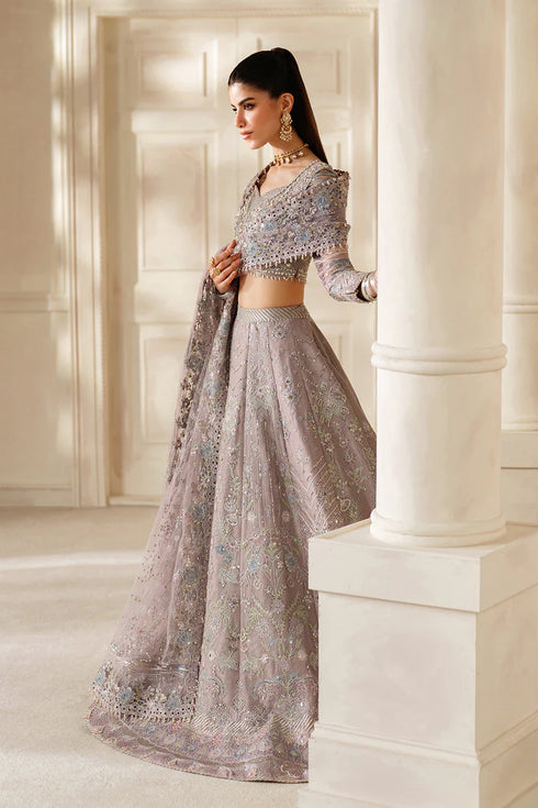 Baroque Embroidered Net Suit CH14-04