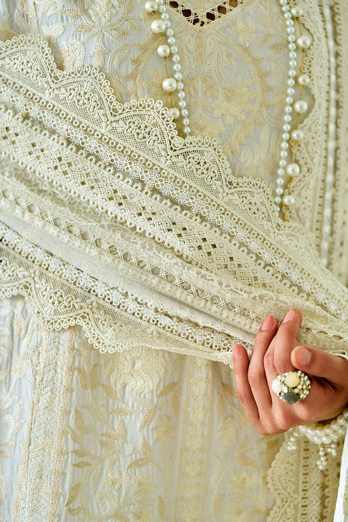 Sobia Nazir Embroidered Luxury Lawn suit Design 9A