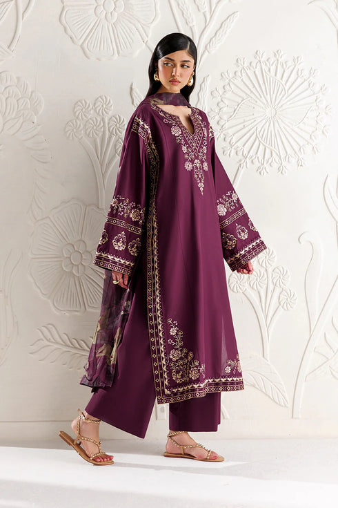 Iznik Embroidered Lawn suit UE-691