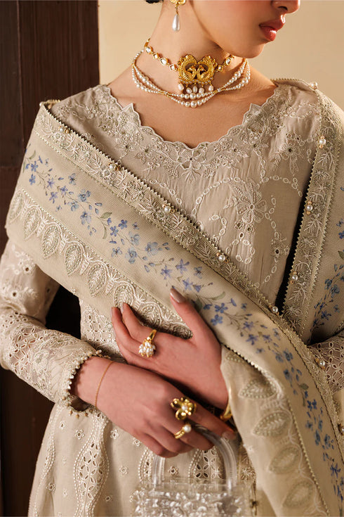 BAROQUE EMBROIDERED LAWN EL26-D03