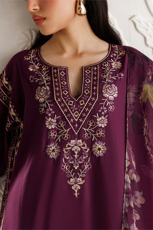 Iznik Embroidered Lawn suit UE-691