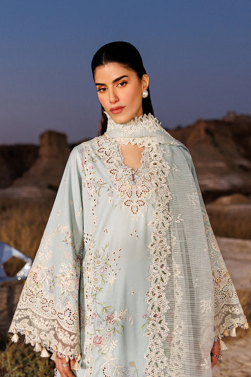 Emaan Adeel Embroidered Lawn Suit MORNING DEW