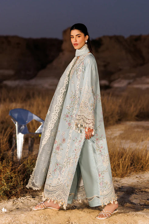 Emaan Adeel Embroidered Lawn Suit MORNING DEW