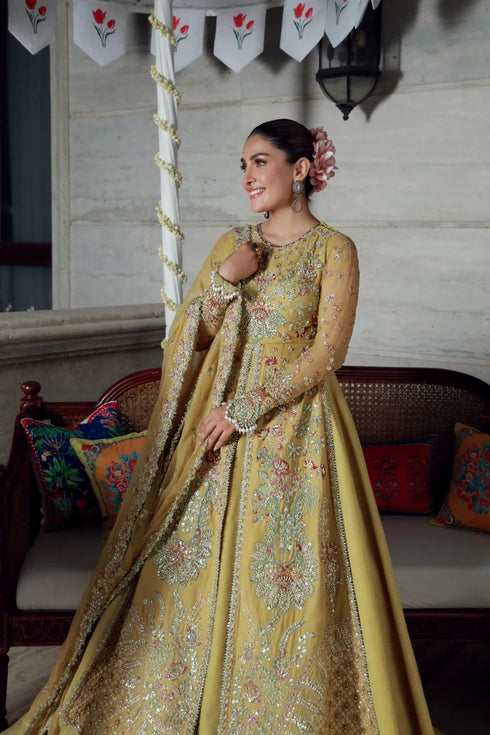 Gulmina Embroidered Chiffon Suit Ayeza