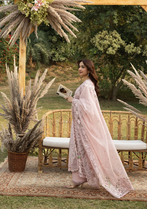 Elaf Embroiderd Lawn Suit ELY-4A BLOOMING