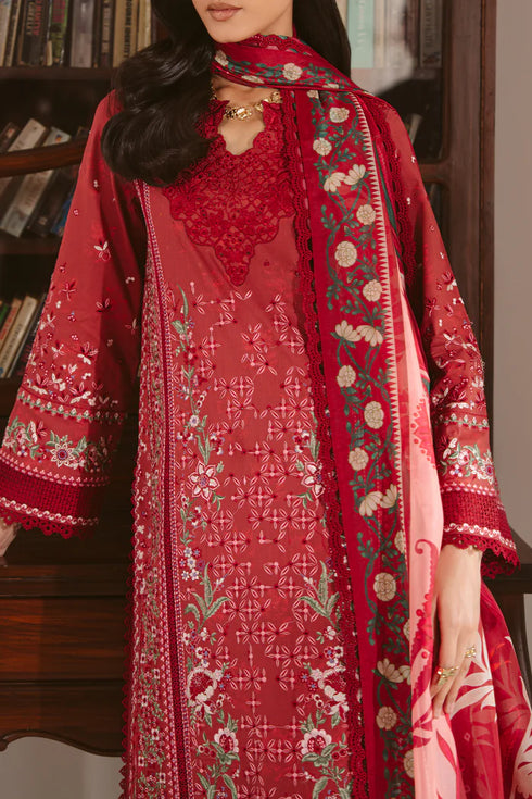 Ayzel Embroidered Lawn 3PC Suit Valora