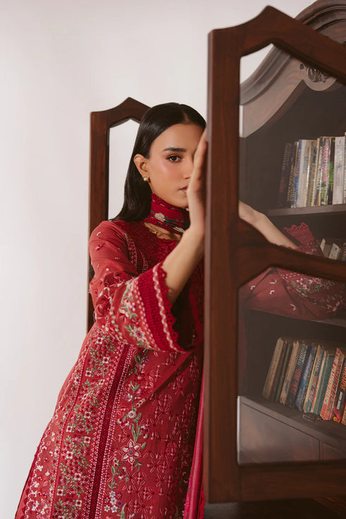 Ayzel Embroidered Lawn 3PC Suit Valora