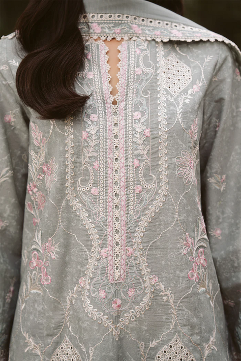 Ayzel Embroidered Lawn 3PC Suit Lurell