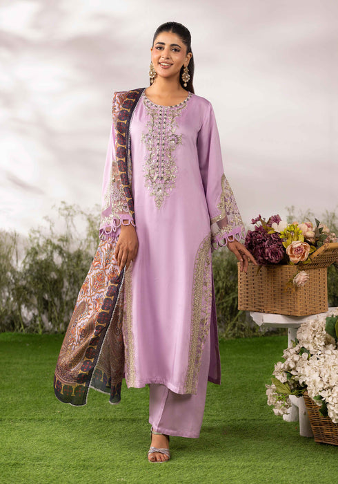 Simrans Embroidered Viscose 3PC Suit SM-21