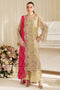 Imrozia Embroidered Chiffon Suit M-95 DHALIA