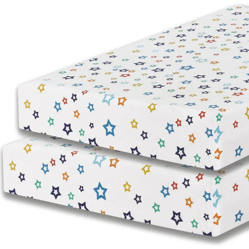 Cot Bed Sheets Super Soft Breathable Polycotton Fitted Sheet - White