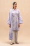 Beechtree Printed Blended Lawn Suit LAVENDER BAY BT-06