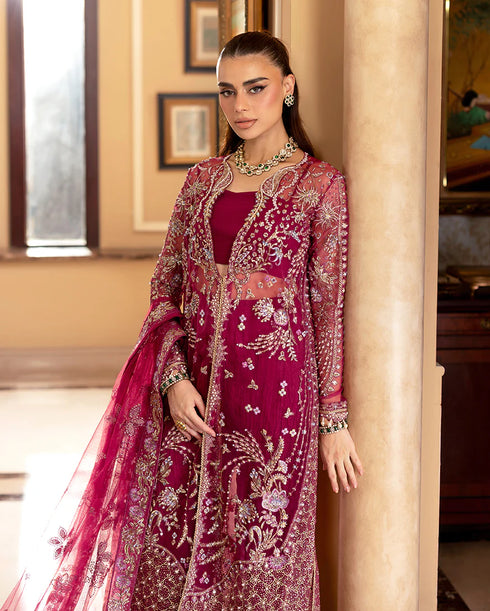 Mushq Embroidered sequined Net Suit Bebo