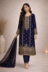 Baba Posh Embroidered Chiffon 3PC Suit BP-13
