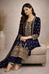 Baba Posh Embroidered Chiffon 3PC Suit BP-13
