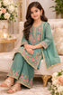 Baba Posh Girls Embroidered chiffon 3PC Suit BPG-03