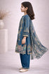 Girls Digital Printed Silk 3PC Suit SMG-02