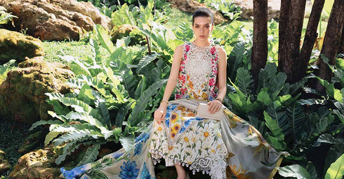 Maria B 3 Piece Embroidered Lawn Suit MPT-2910-A