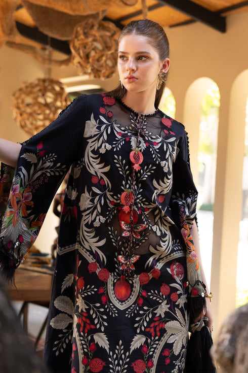 Maria B 3 Piece Embroidered Lawn Suit MPT-2912-B